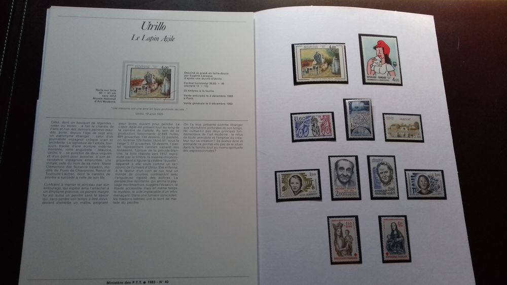 timbres FRANCE oblitérés 1986 à 2011 350 Rivière (62)