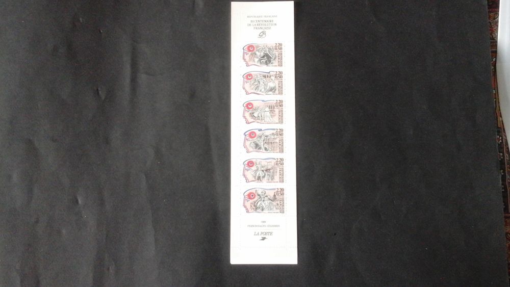 Timbres de France personnages c�l�bres de la r�volution 4 Angers (49)