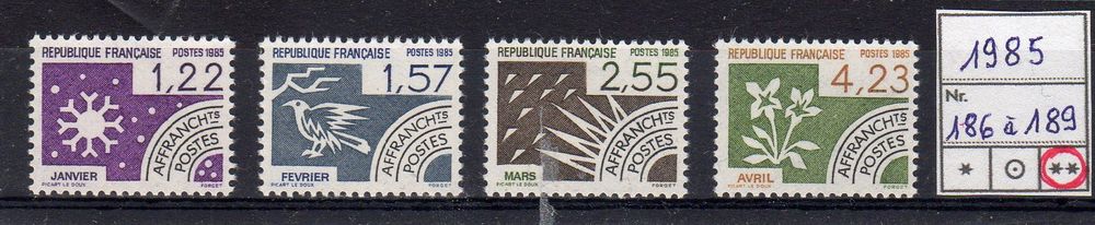 TIMBRES FRANCE 
PREOBLITERES
N** 2 Caumont (09)