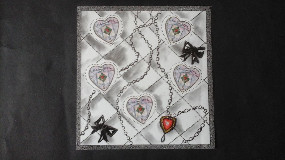 Timbres de France Saint-Valentin 2004 7 Angers (49)