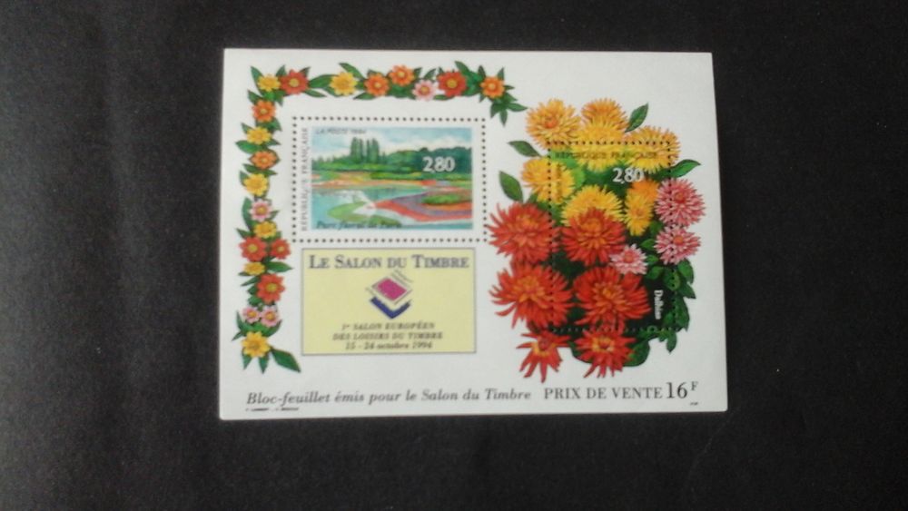 Timbres de France salon du timbre 1994 4 Angers (49)