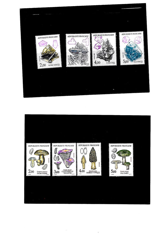 Timbres de FRANCE - S�rie   NATURE   0 Mulhouse (68)