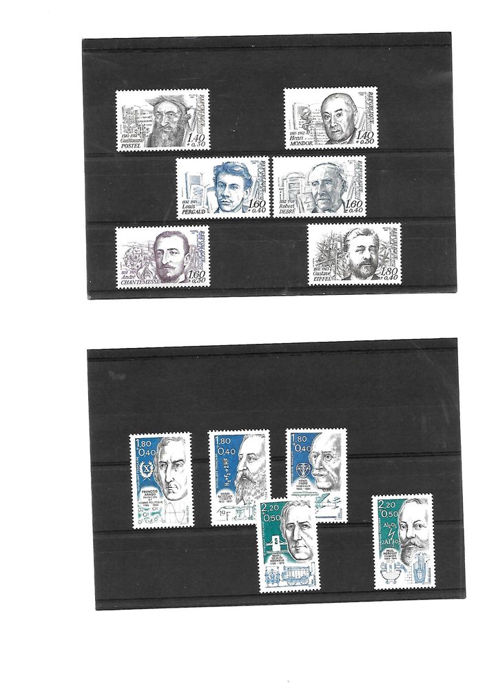 Timbres de FRANCE - S�ries   PERSONNAGES   0 Mulhouse (68)