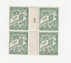 Timbres mill�sime Alg�rie 5 Arras (62)