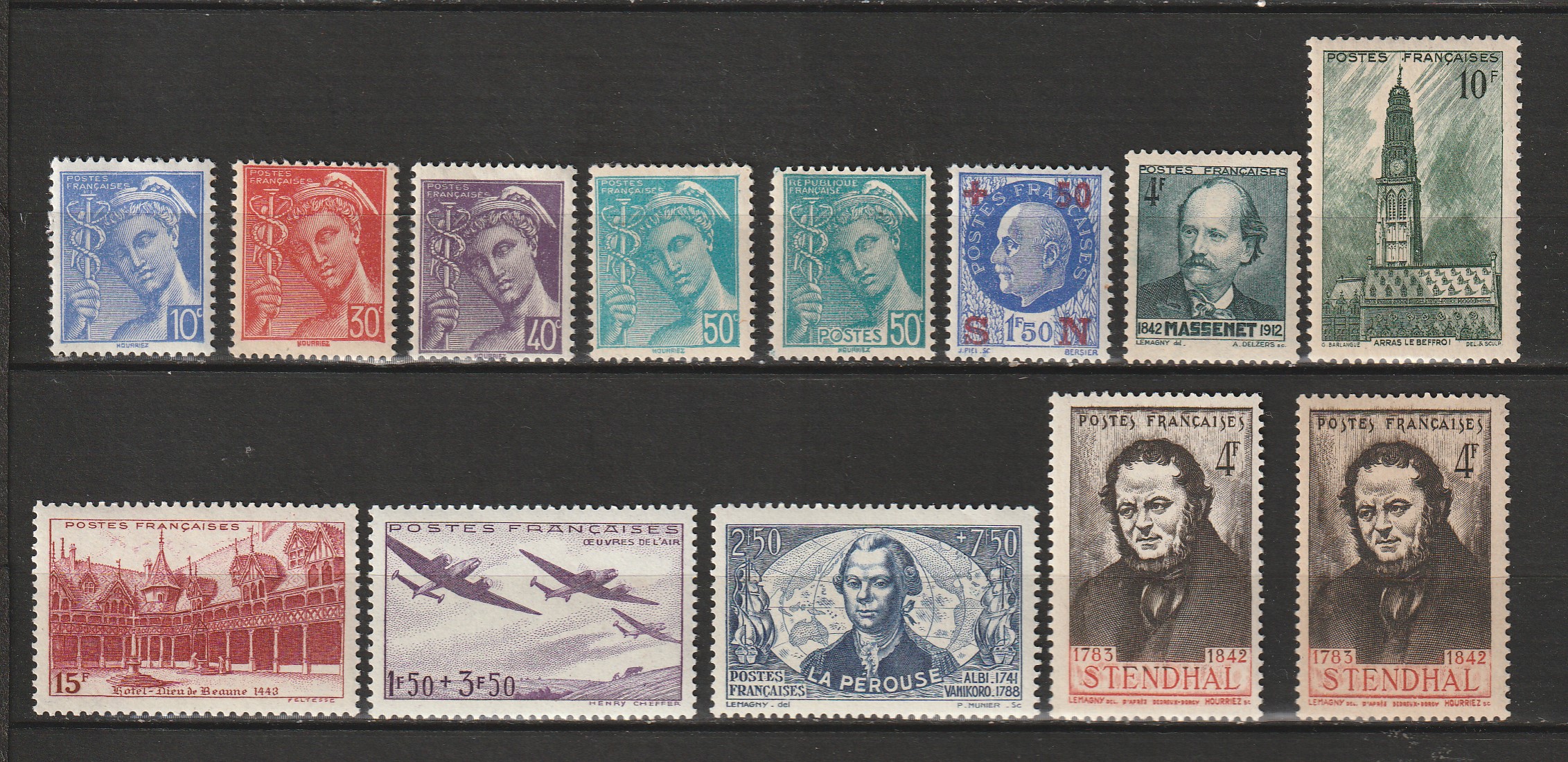 TIMBRES NEUFS** ANNEE 1942
20 Valros (34)