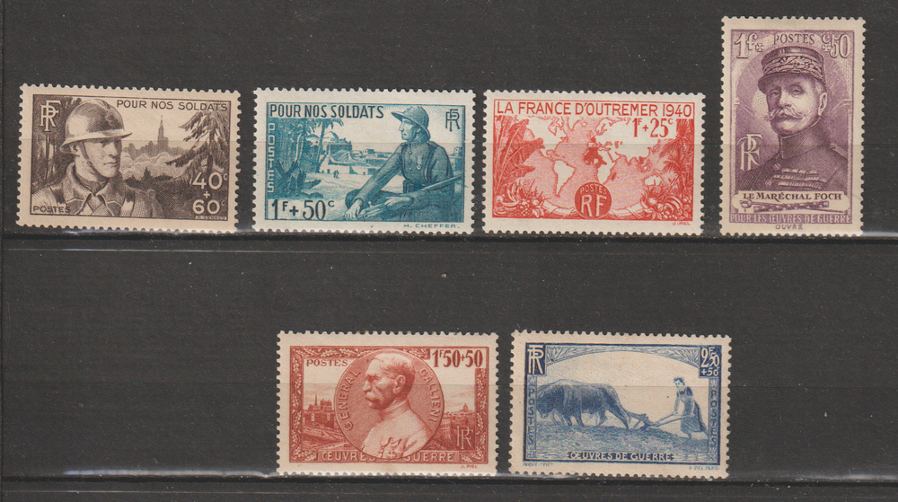 Timbres Neufs Ann�e 1940 9 Valros (34)