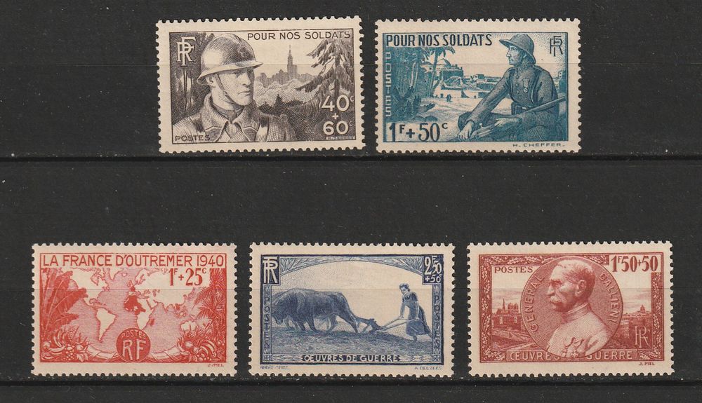 Timbres Neufs Ann�e 1940 9 Valros (34)