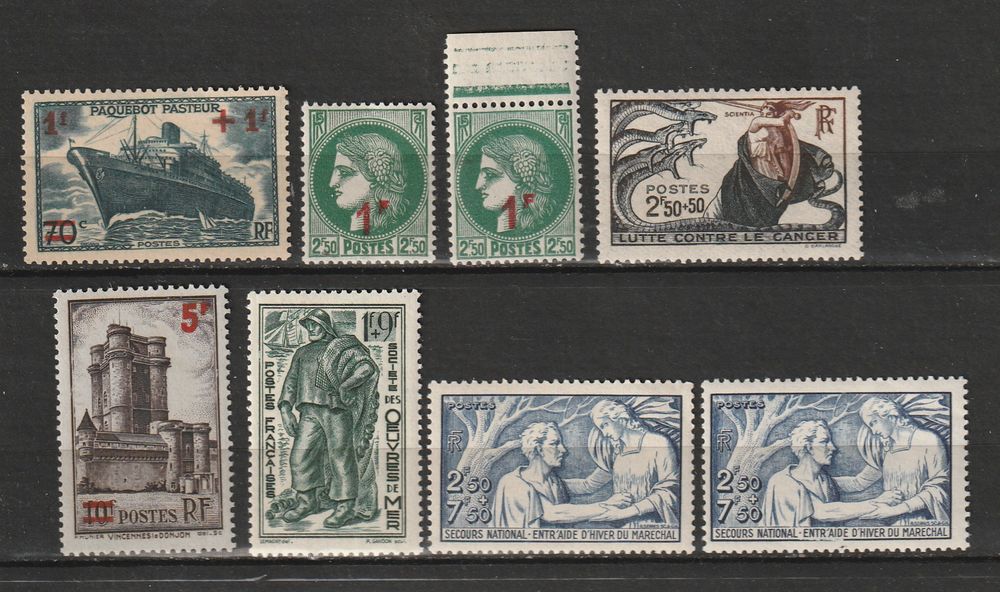 Timbres Neufs  ANNEE 1941 5 Valros (34)