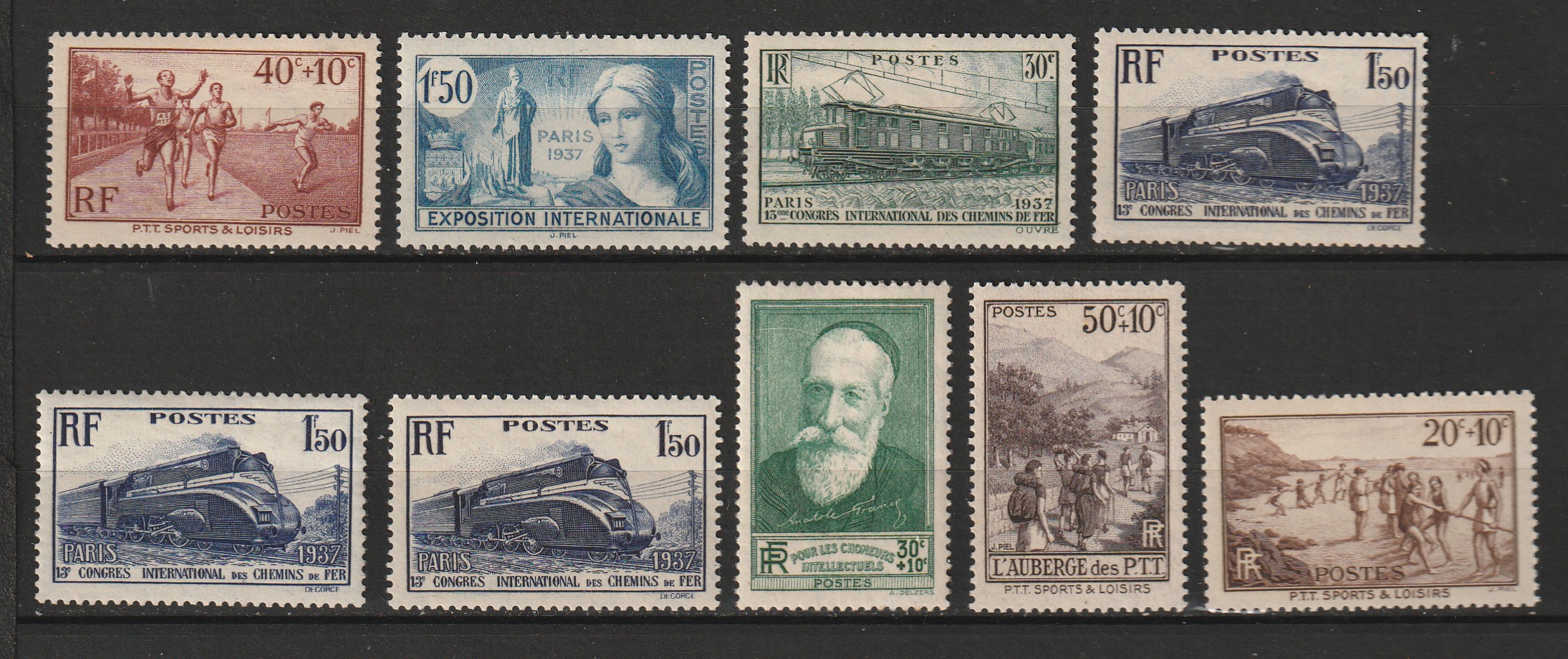Timbres Neufs  ANNEE 1937 15 Valros (34)