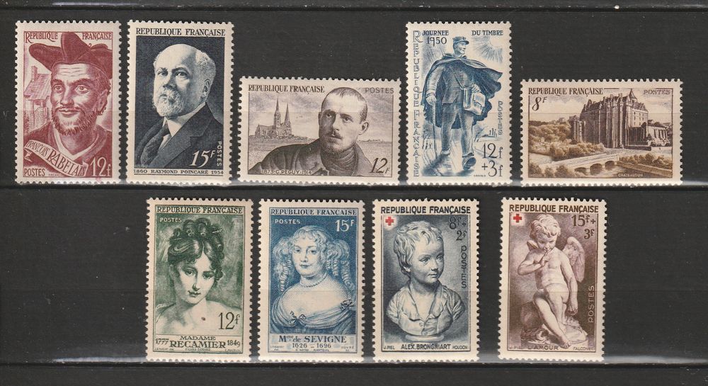 Timbres Neufs  ANNEE  1950 22 Valros (34)
