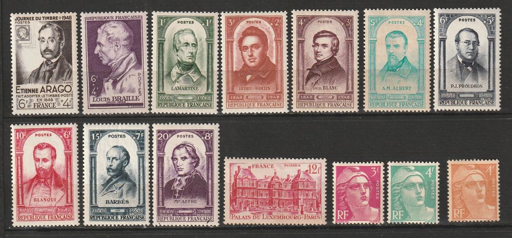 Timbres Neufs  ANNEE  1948 10 Valros (34)