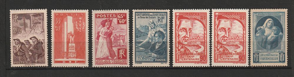 Timbres Neufs ANNEE 1938 14 Valros (34)
