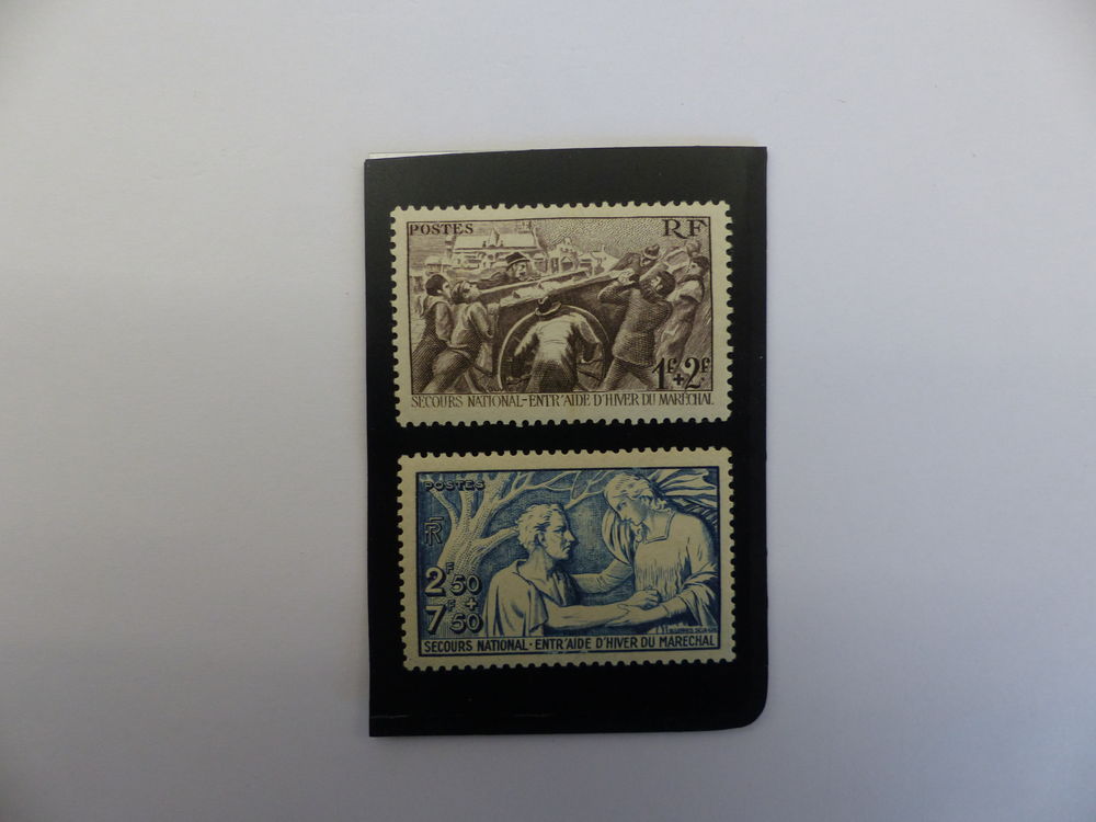 TIMBRES  497 / 498  NEUFS  **  COTE  11.50 � 2 Le Havre (76)
