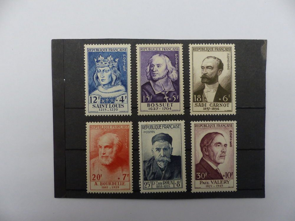 TIMBRES  989 / 994  NEUFS *  COTE  110 � 17 Le Havre (76)