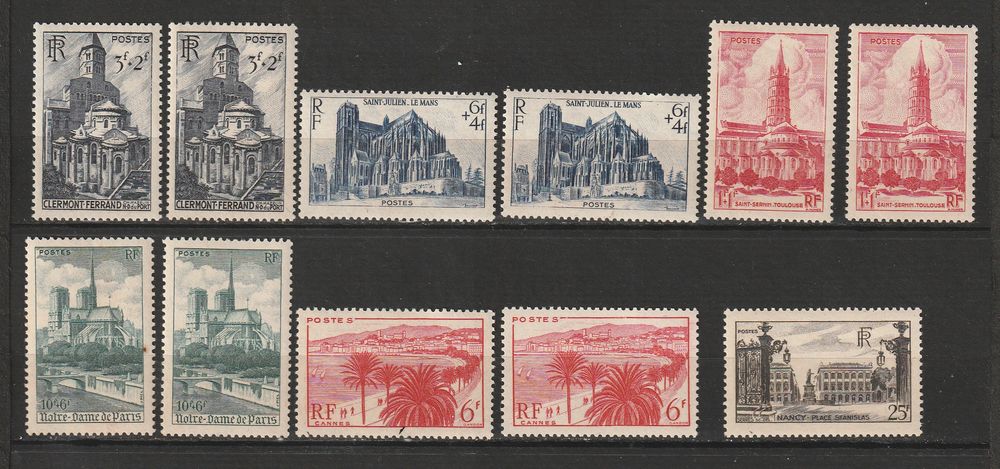 Timbres Neufs en double  ANNEE 1947 10 Valros (34)