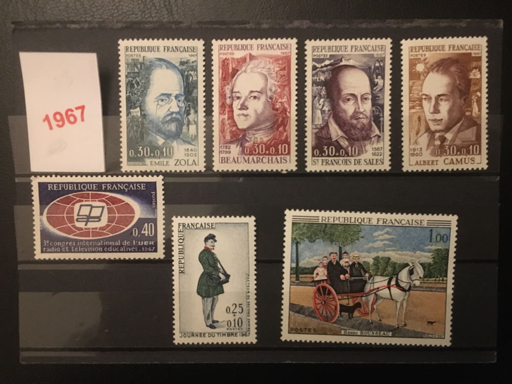 TIMBRES **  NEUFS DE FRANCE  1967 1 Lyon 7 (69)