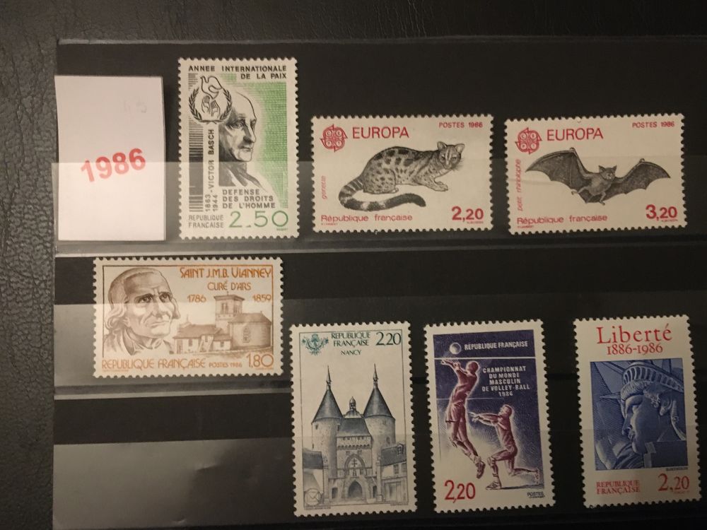 TIMBRES  **  NEUFS  DE  FRANCE    1986 1 Lyon 7 (69)