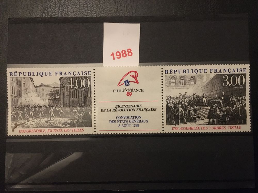 TIMBRES  **  NEUFS  DE  FRANCE  1988 1 Lyon 7 (69)