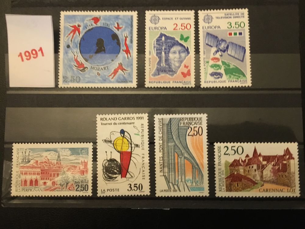 TIMBRES  **  NEUFS  DE  FRANCE  1991 1 Lyon 7 (69)