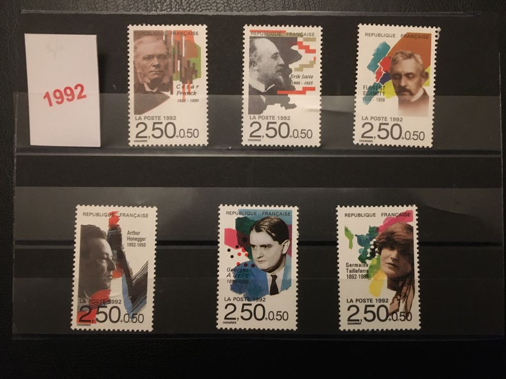 TIMBRES  **  NEUFS  DE  FRANCE  1992 1 Lyon 7 (69)