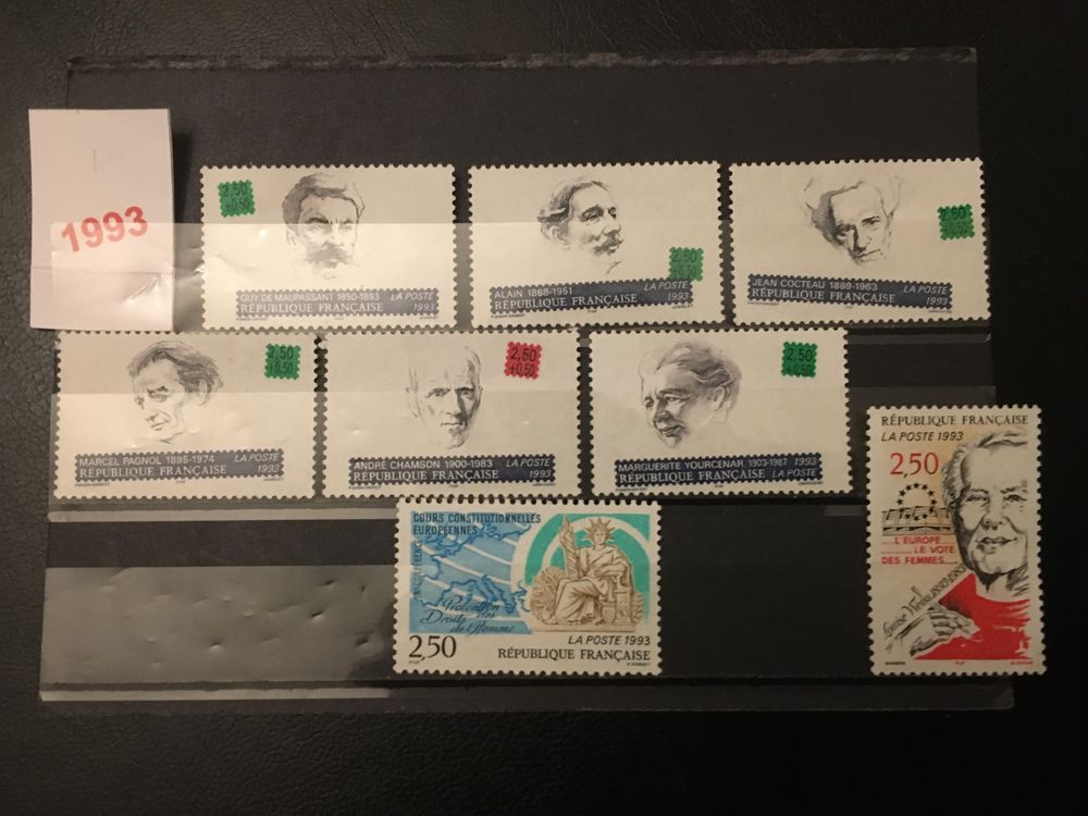 TIMBRES  **  NEUFS  DE  FRANCE  1993 1 Lyon 7 (69)