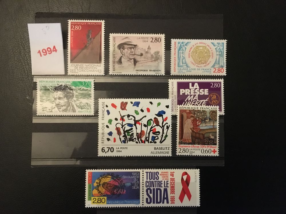 TIMBRES  **  NEUFS  DE  FRANCE  1994 1 Lyon 7 (69)