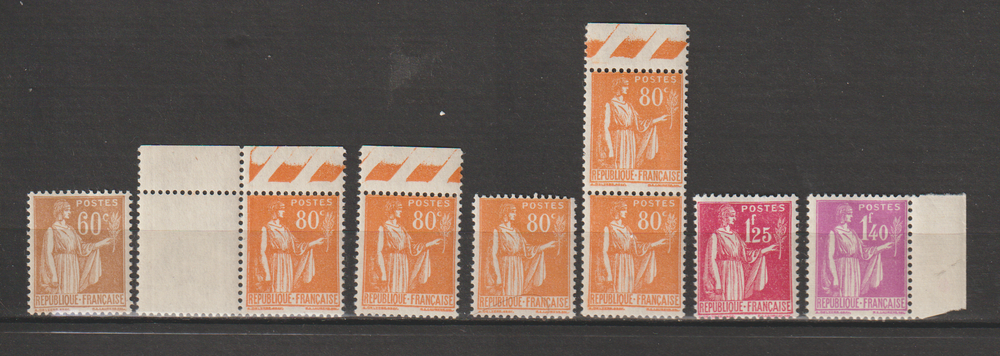 Timbres Neufs PAIX + CERES 20 Valros (34)
