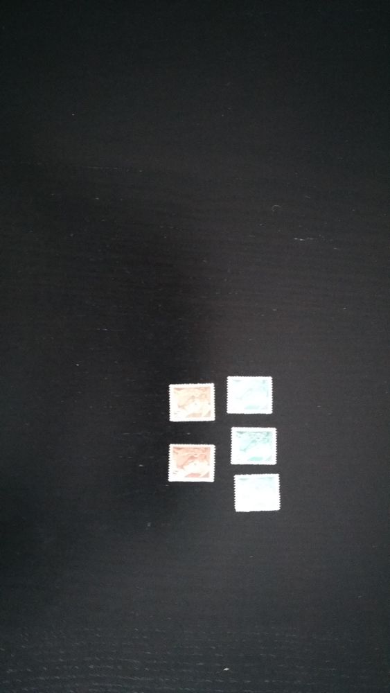 Timbres neufs Type Mercure 0 Briec (29)
