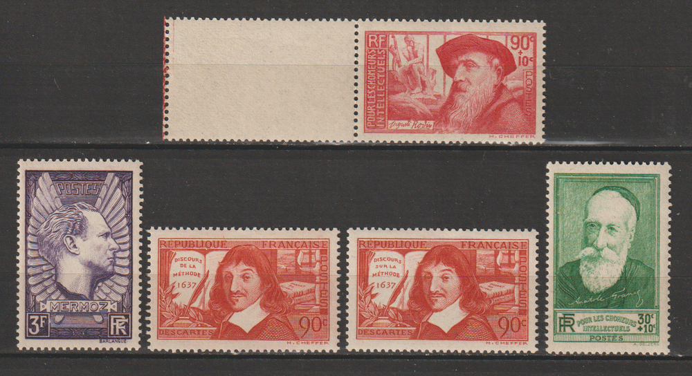 Timbres Neufs N�344-38-41-42-43 10 Valros (34)