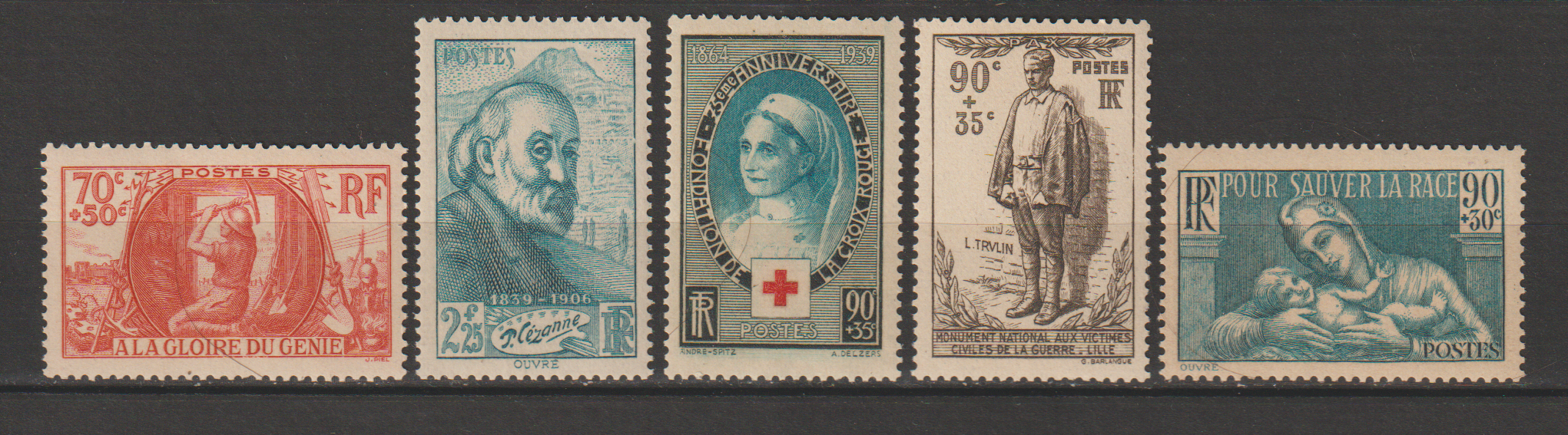 Timbres Neufs N�423-21-22-19 13 Valros (34)