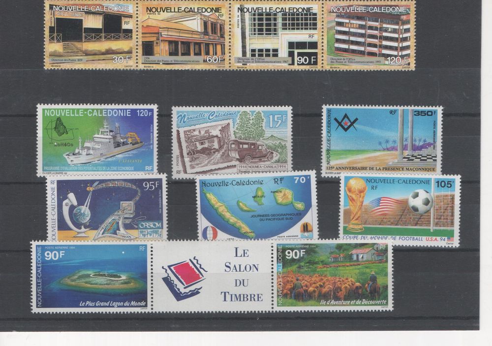 Timbres Nouvelle Caledonie 110 La Farl�de (83)