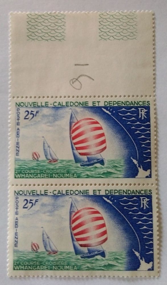 timbres nouvelle Cal�donie et d�pendances 2 �me croisi�re du 0 Marseille 9 (13)