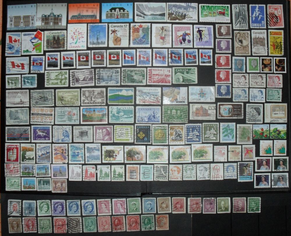 Lot de 162  timbres oblit�r�s du CANADA. 22 Montreuil (93)