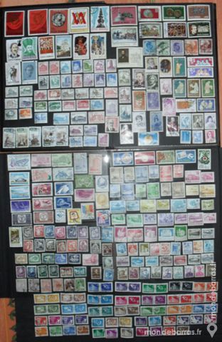 Lot de 295 timbres oblitérés de ROUMANIE. 31 Montreuil (93)