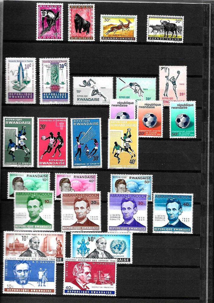 Timbres de Pays ind�pendants d'AFRIQUE 0 Mulhouse (68)