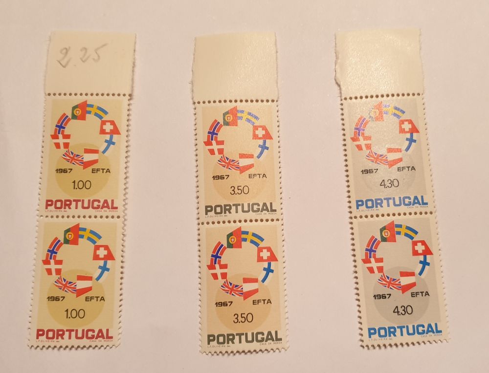 Timbres portugal 1967   neuf 3 Marseille 9 (13)