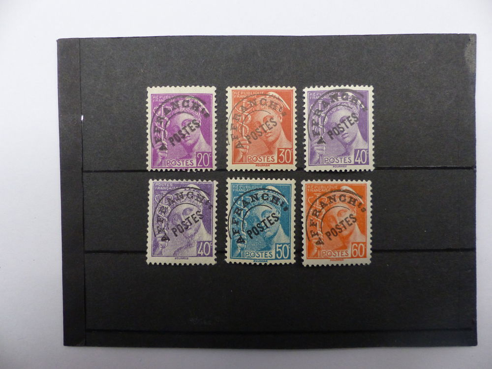 TIMBRES  PREOBLITERES  78 / 83  NEUFS  **  COTE  60 � 10 Le Havre (76)