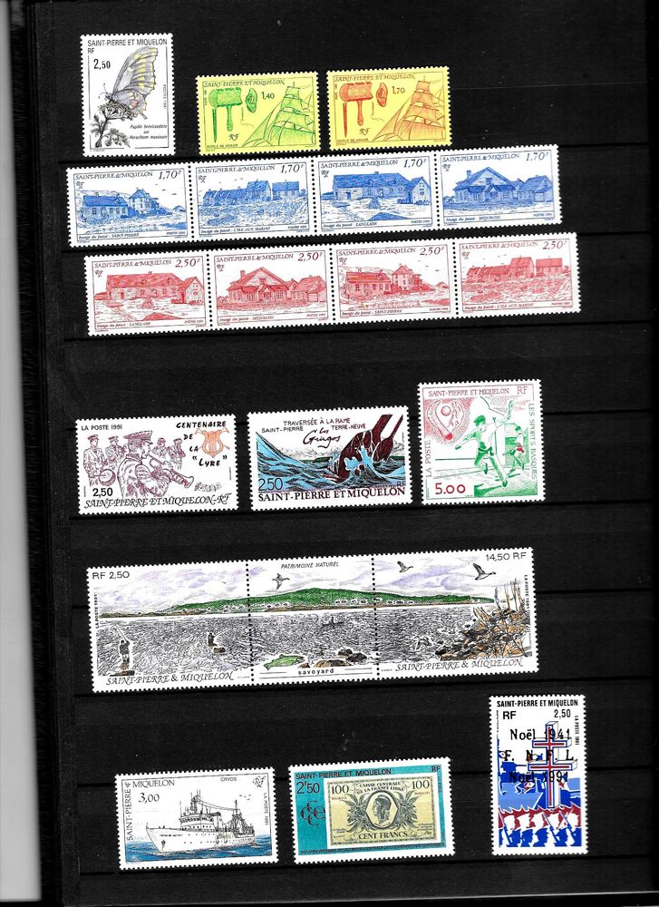 TIMBRES de SAINT PIERRE & MIQUELON 0 Mulhouse (68)