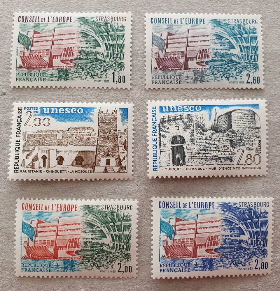 Timbres Service 73 � 78 Neufs 2 Jou�-l�s-Tours (37)