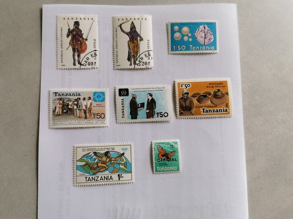 Timbres de Tanzanie 4 Jury (57)