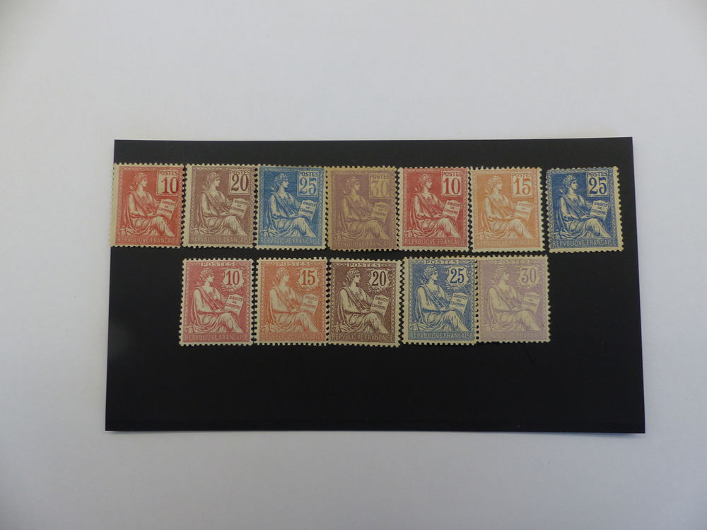 TIMBRES  TOUS  LES  MOUCHON  NEUFS *  COTE  1440 � 150 Le Havre (76)