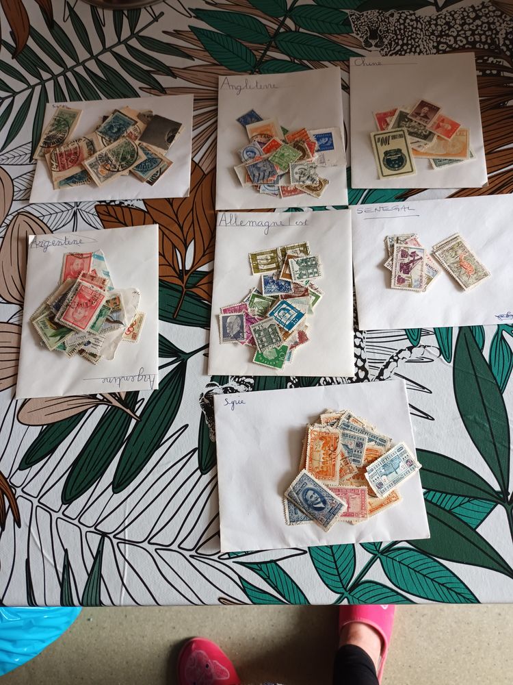 Timbres de tous pays 5 Luisant (28)