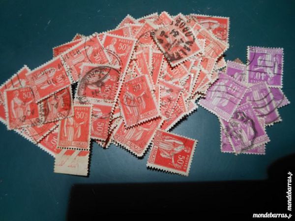 lot de timbres type paix    p47 7 Grézieu-la-Varenne (69)