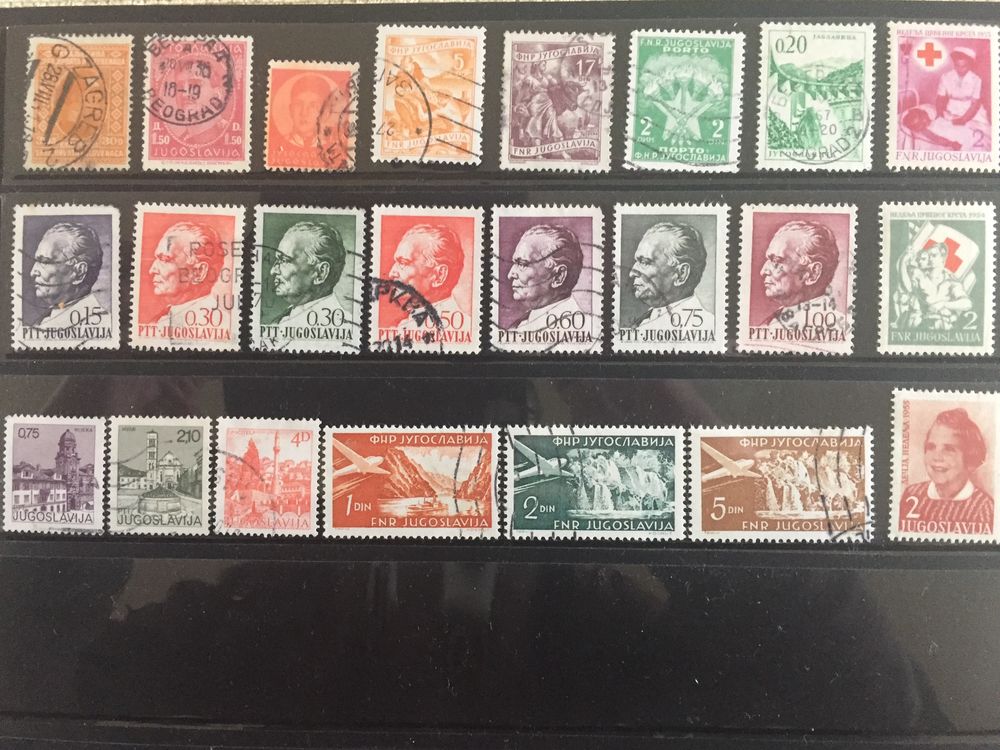 TIMBRES DE YOUGOSLAVIE 3 Vall�res (37)