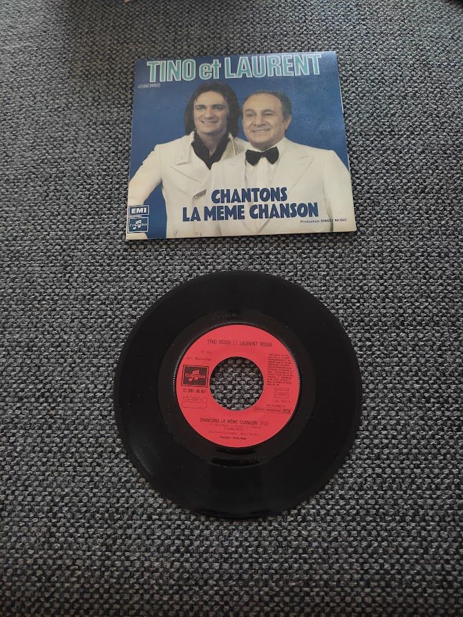 M (161) - Tino et Laurent - Chantons la m�me chanson 2 Paris 13 (75)