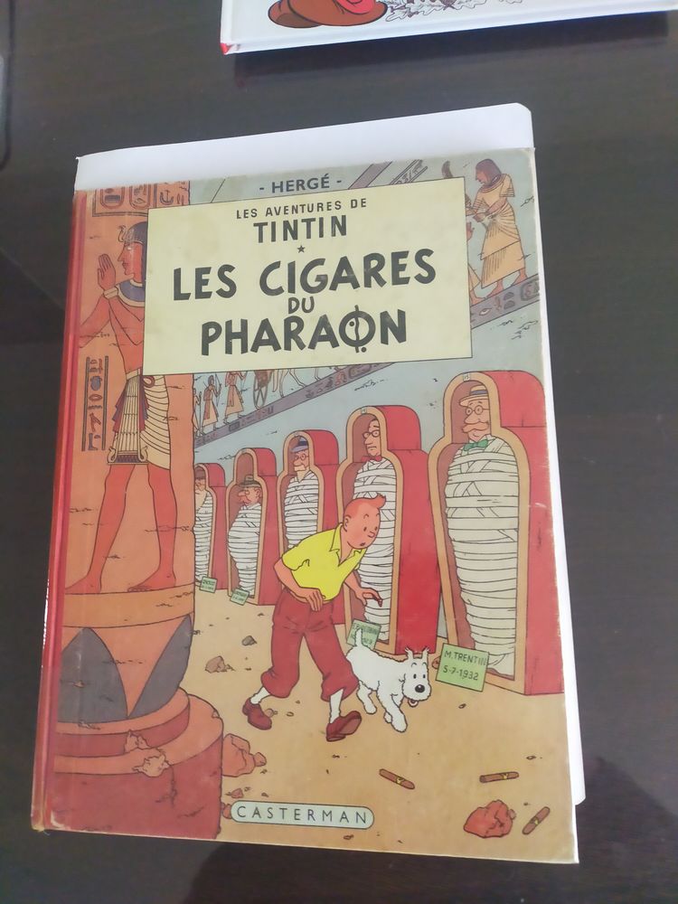 Tintin - Les cigares du pharaon �ditions belges Casterman 0 Montpellier (34)