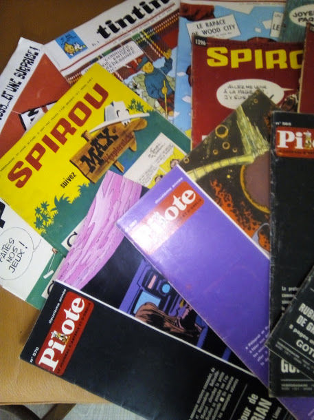 Tintin, Spirou, Pilote
2 Chantereine (77)