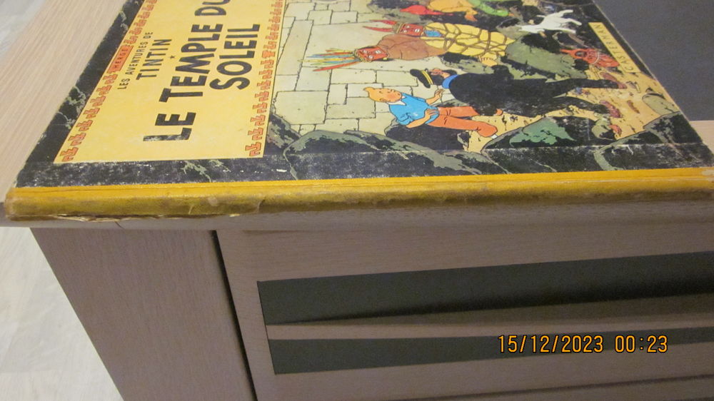 B D TINTIN LE TEMPLE DU SOLEILDE 1962 D J 20 Coquelles (62)