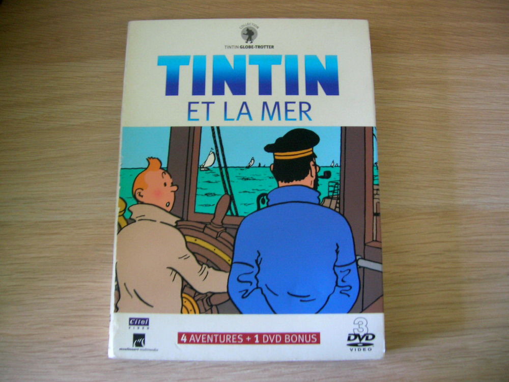 TINTIN ET LA MER 3 DVD 6 Nantes (44)