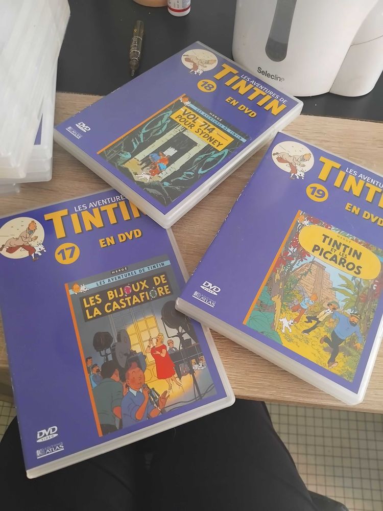 dvd tintin 25 H�nin-Beaumont (62)
